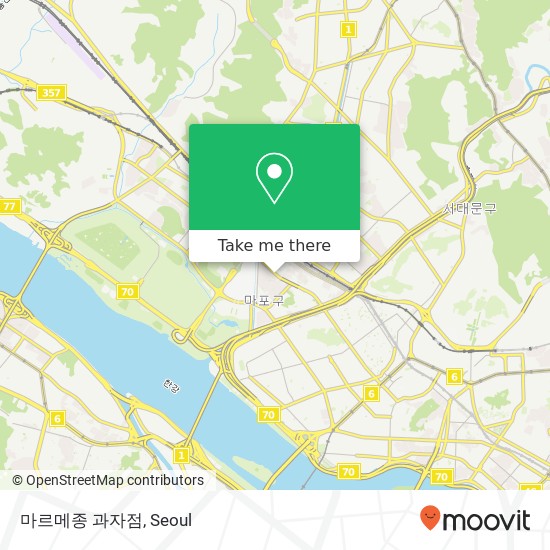 마르메종 과자점 map