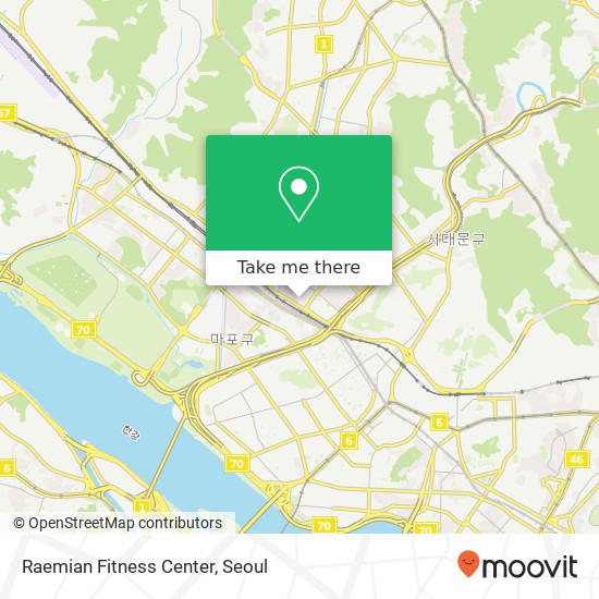 Raemian Fitness Center map