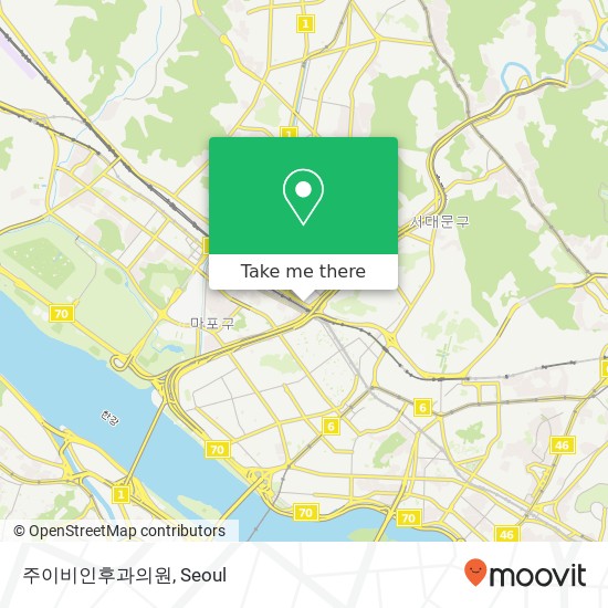 주이비인후과의원 map