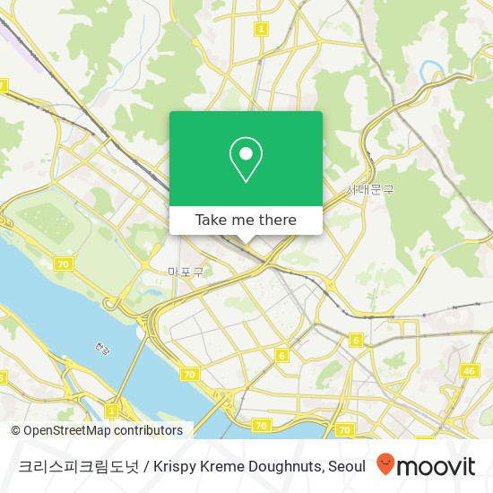 크리스피크림도넛 / Krispy Kreme Doughnuts map