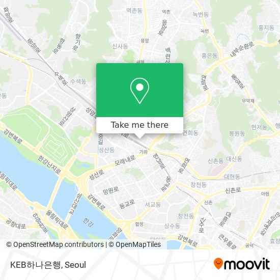 KEB하나은행 map