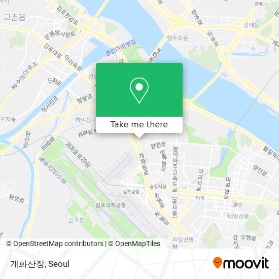개화산장 map