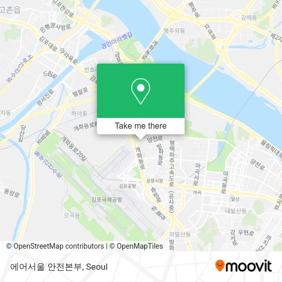 에어서울 안전본부 map