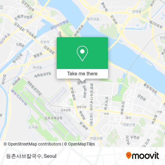 등촌샤브칼국수 map