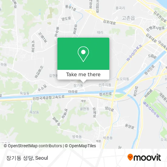 장기동 성당 map