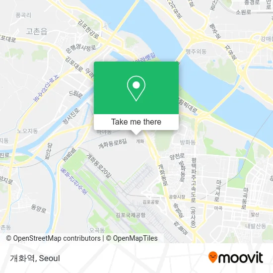 개화역 map