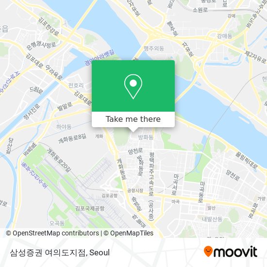 삼성증권 여의도지점 map