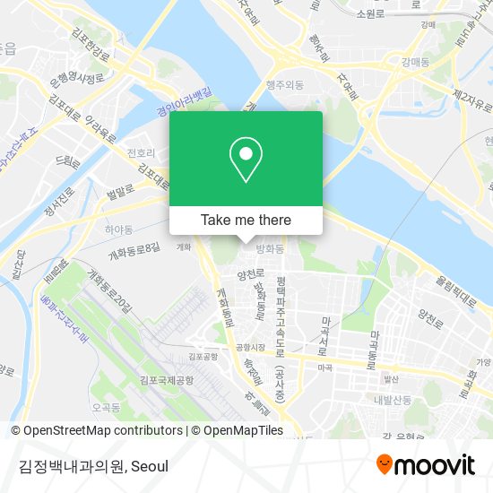 김정백내과의원 map