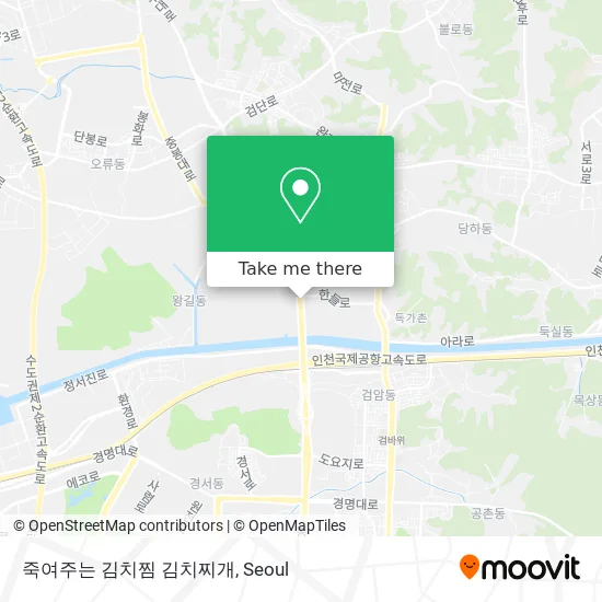 죽여주는 김치찜 김치찌개 map