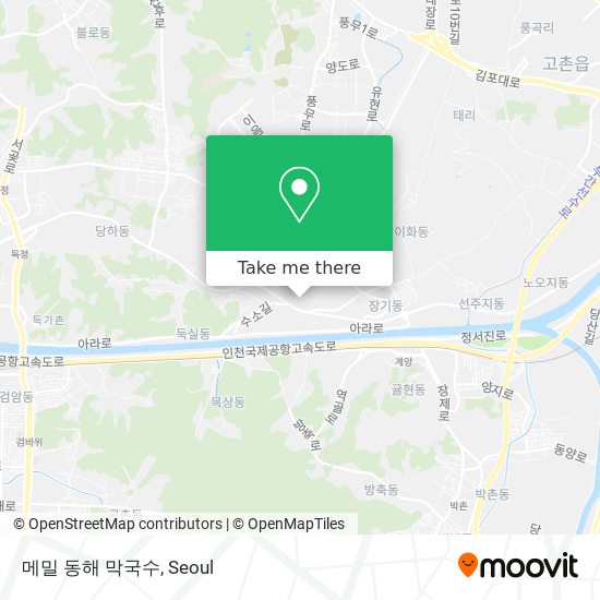 메밀 동해 막국수 map