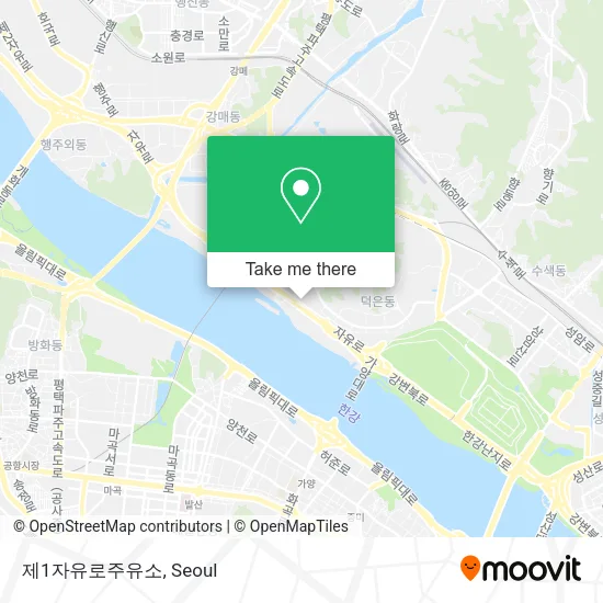 제1자유로주유소 map