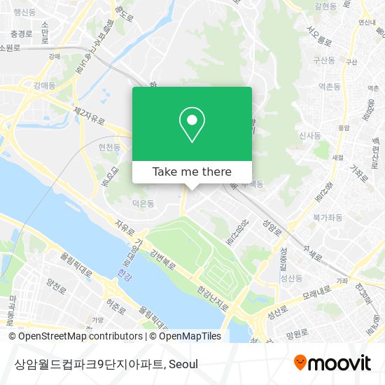상암월드컵파크9단지아파트 map