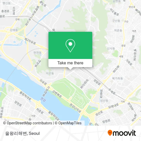 을왕리해변 map