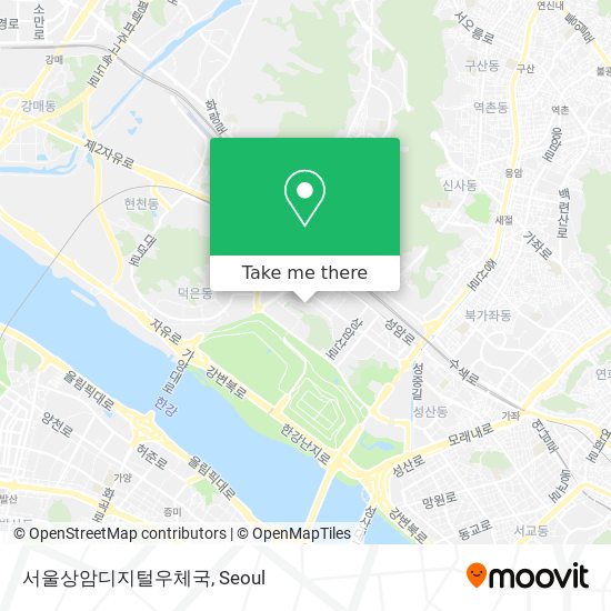 서울상암디지털우체국 map