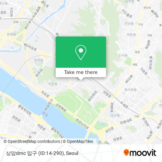 상암dmc 입구 (ID:14-290) map