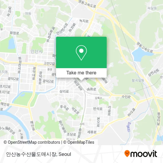 안산농수산물도매시장 map