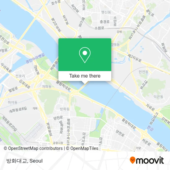 방화대교 map