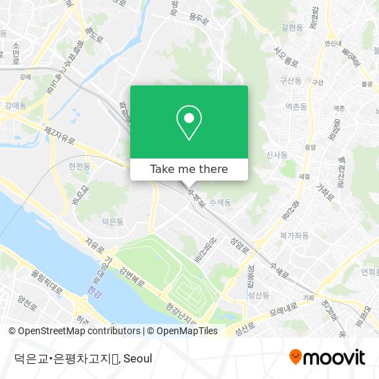 덕은교•은평차고지 map