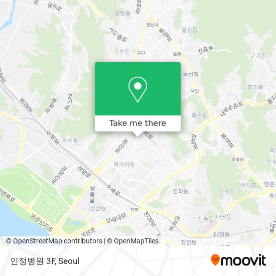 인정병원 3F map