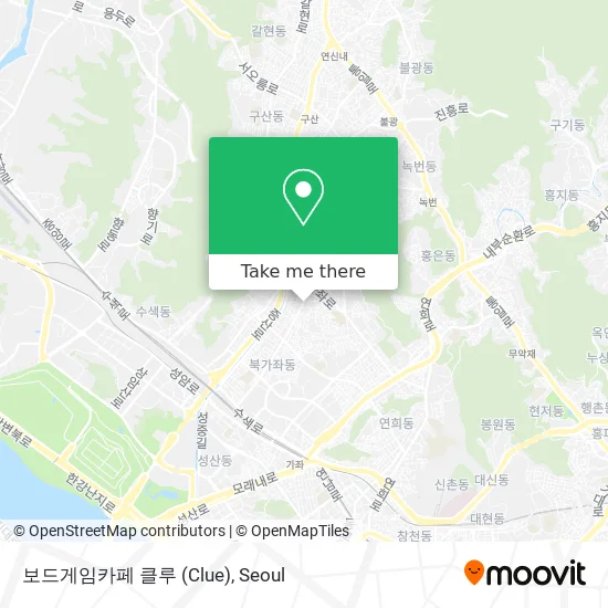 보드게임카페 클루 (Clue) map