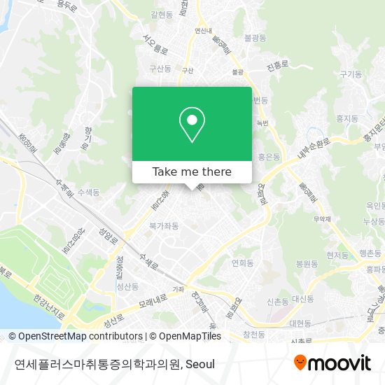 연세플러스마취통증의학과의원 map
