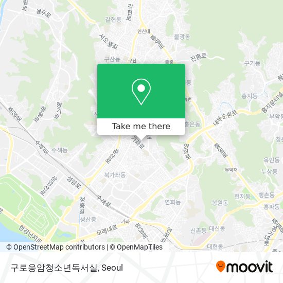 구로응암청소년독서실 map
