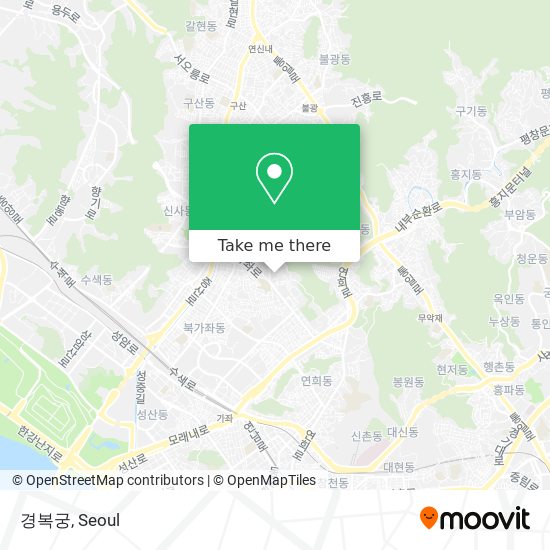 경복궁 map