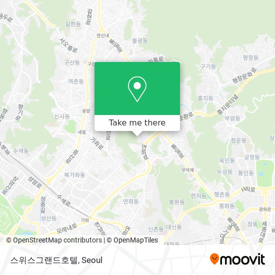 스위스그랜드호텔 map