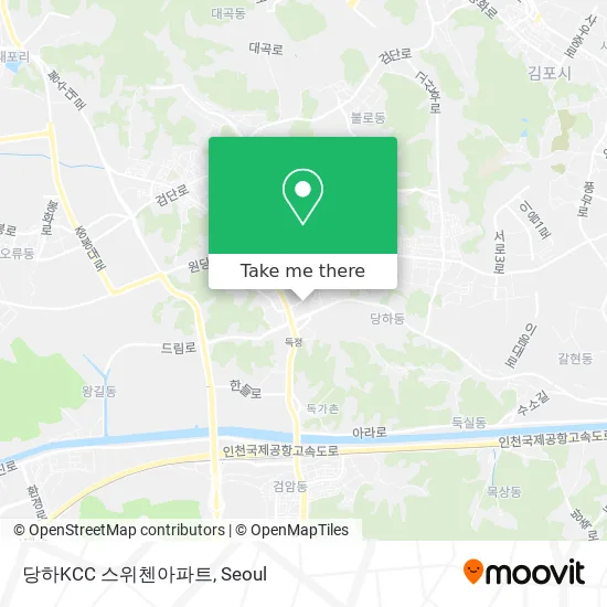 당하KCC 스위첸아파트 map
