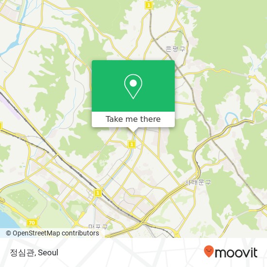 정심관 map