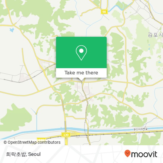 희락초밥 map