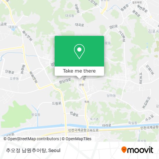 추오정 남원추어탕 map