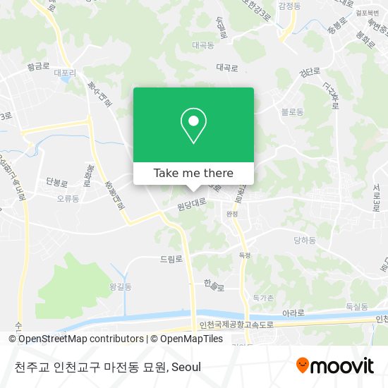 천주교 인천교구 마전동 묘원 map