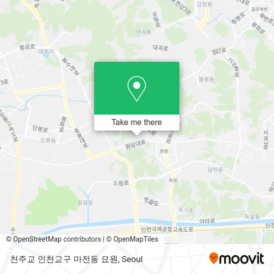 천주교 인천교구 마전동 묘원 map