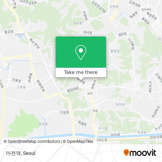 마전역 map