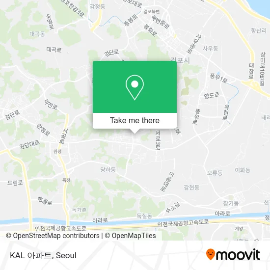 KAL 아파트 map