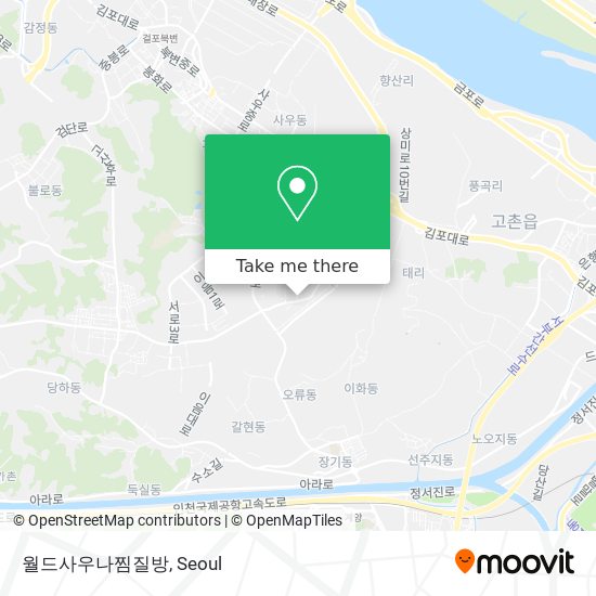 월드사우나찜질방 map