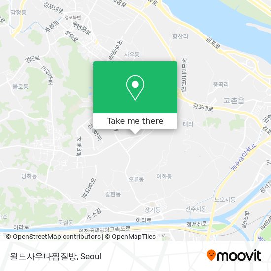 월드사우나찜질방 map