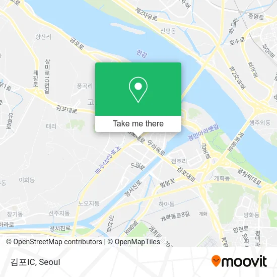 김포IC map