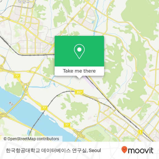 한국항공대학교 데이터베이스 연구실 map