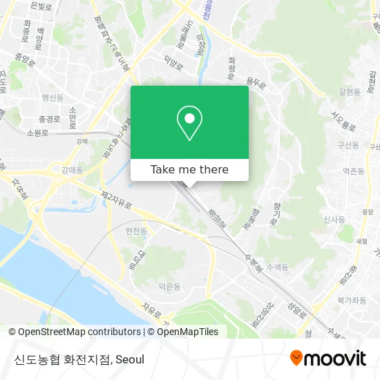 신도농협 화전지점 map