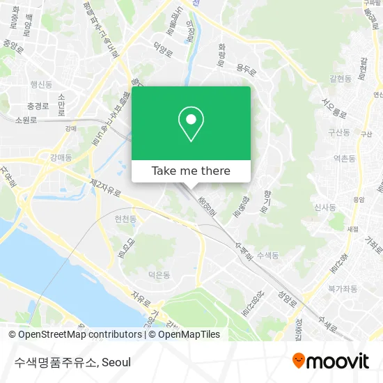 수색명품주유소 map