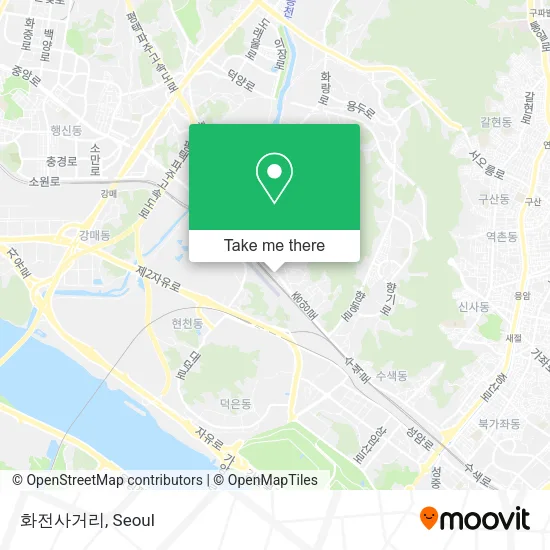 화전사거리 map
