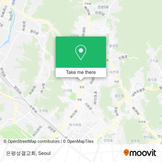 은평성결교회 map