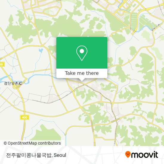전주팔미콩나물국밥 map