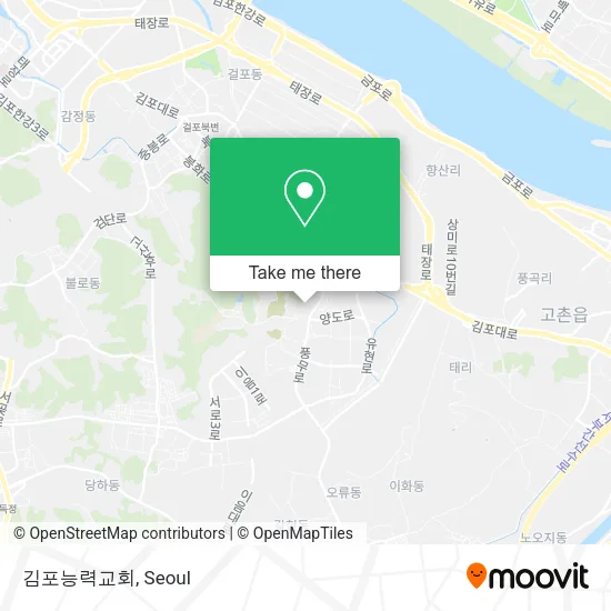 김포능력교회 map