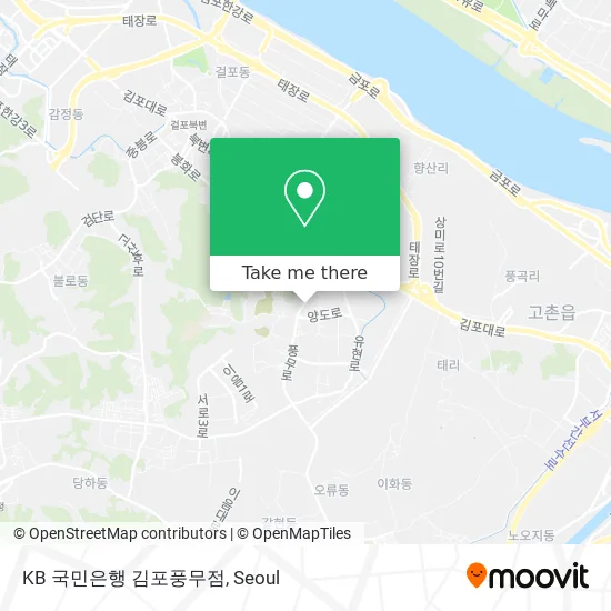 KB 국민은행 김포풍무점 map