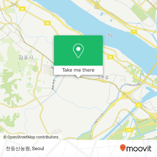 천등산농원 map