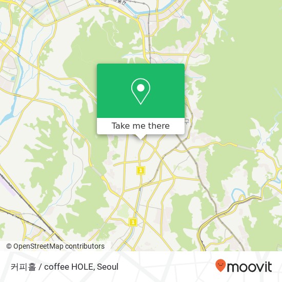 커피홀 / coffee HOLE map