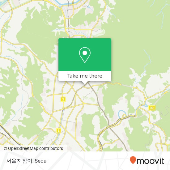 서울지짐이 map